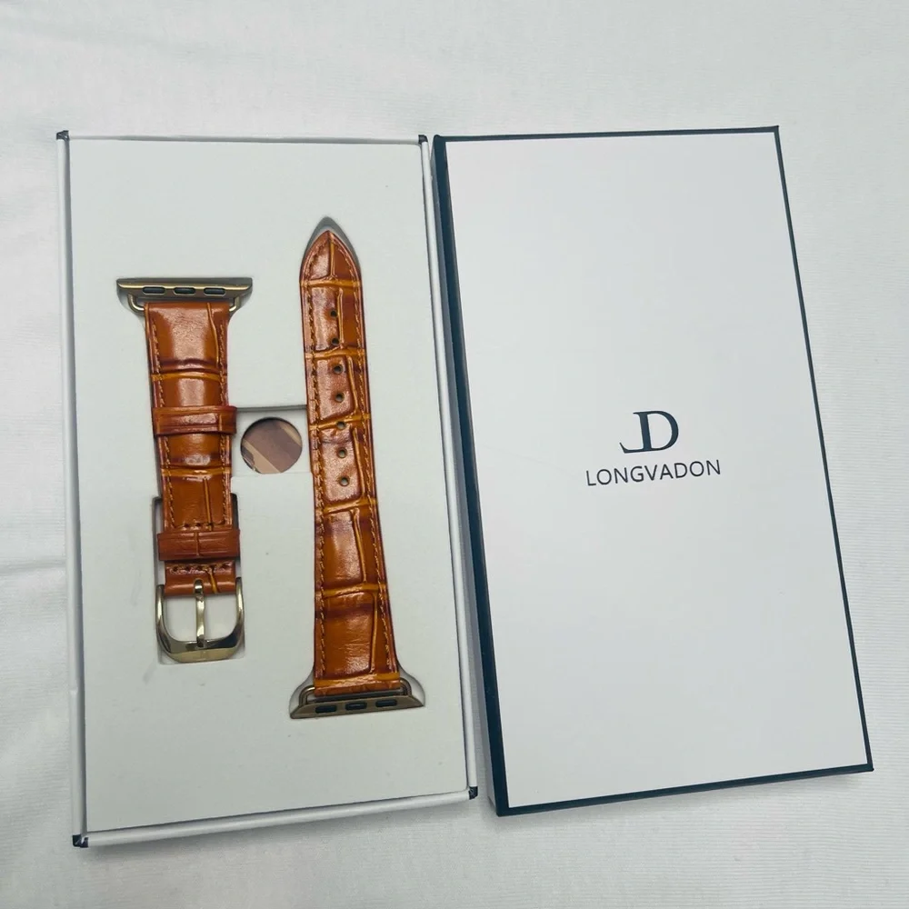 Brown Leather Watch Strap